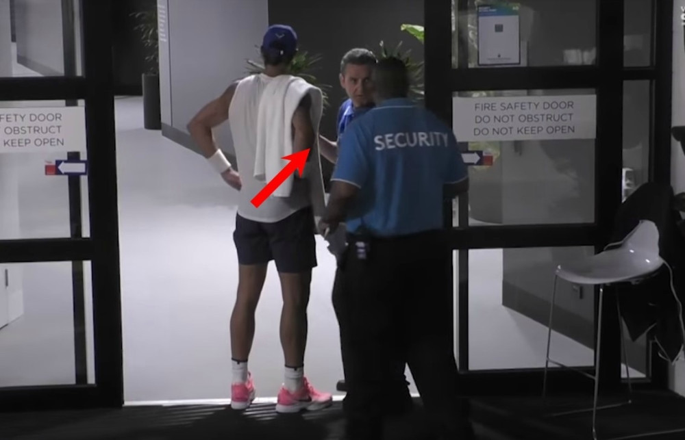 Nadal prošao kao razjareni bik, obezbeđenje moralo da reaguje i da ga zaustavi