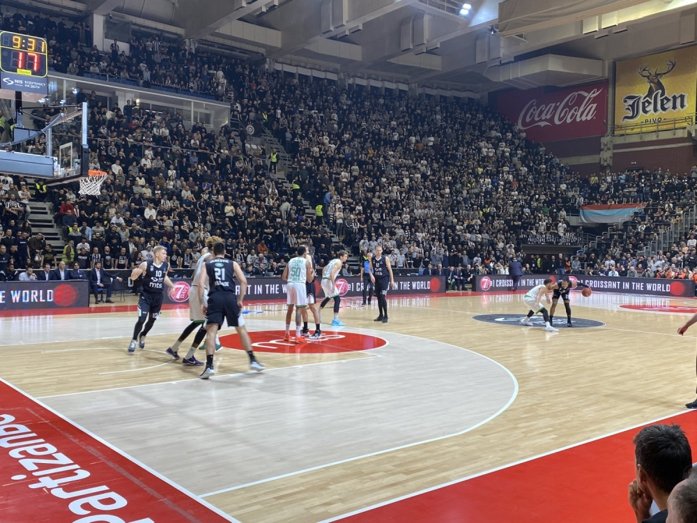 Partizan fantastičnom odbranom slomio Darušafaku (FOTO/VIDEO)