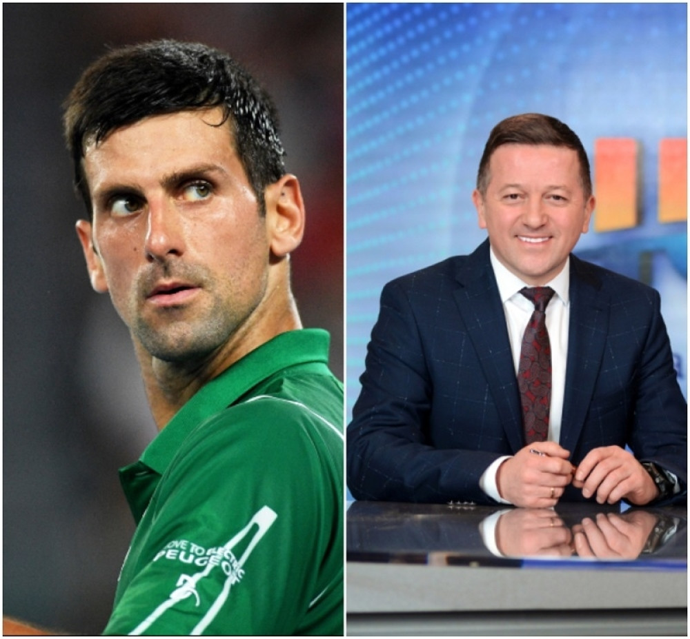 Dok je Nole igrao, Srđan nije izdržao pa je za vreme reklama radio ovo! (FOTO)