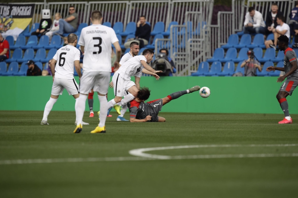 Partizan u Kataru u najneobičnijem restoranu (FOTO)