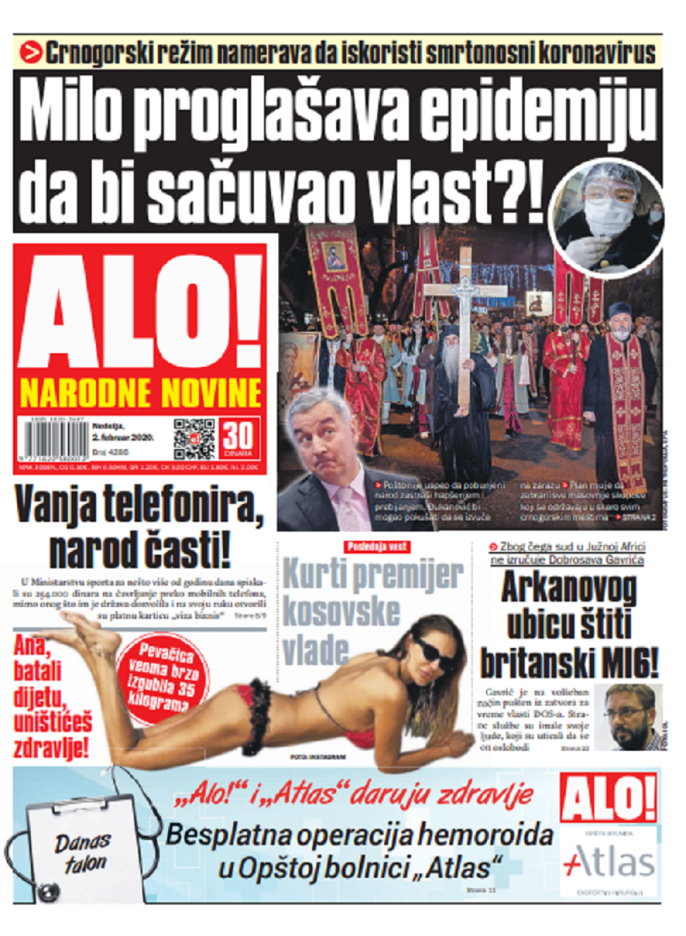 Crnogorske vlasti se spremaju da primene pakleni plan!