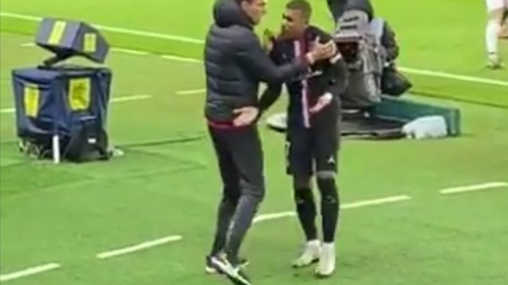 Mbape poludeo kada je zamenjen, ušao u konflikt sa trenerom (VIDEO)