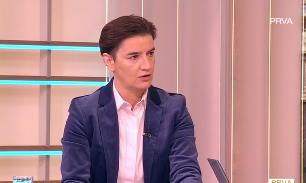 Premijerka se pred važan sastanak uključila u vesti televizije Prva i saopštila svoju odluku