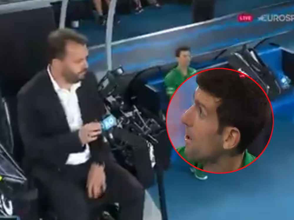 Novak u predahu poludeo - napao na sudiju! Ovaj nije znao kako da reaguje (VIDEO)
