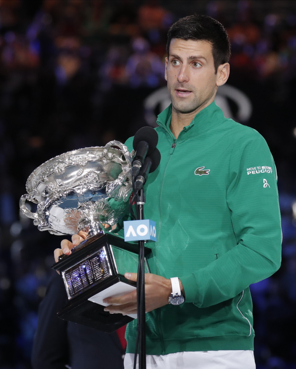 Đoković se dotakao brojnih tema i smrti svog prijatelja Brajanta, njegov govor tera na suze (VIDEO)