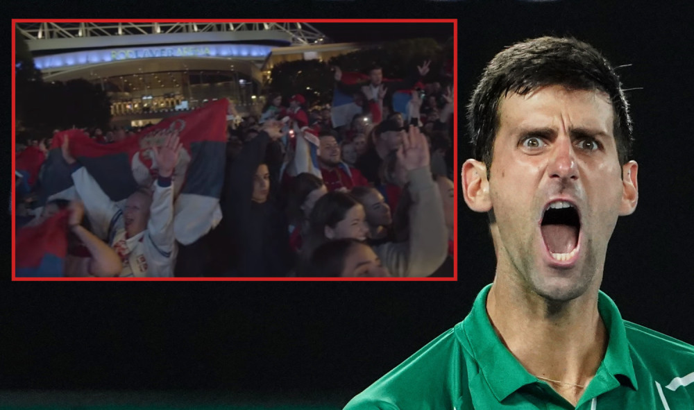 Strepnja, nervoza i na kraju radost - evo kako su Srbi na ulicama Melburna slavili Đokovićevu pobedu (VIDEO)