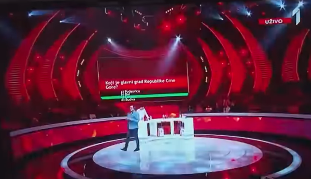 Skandal na Grandu: Sanja Kužet i Voja Nedeljković nisu znali koji je glavni grad Crne Gore (VIDEO)