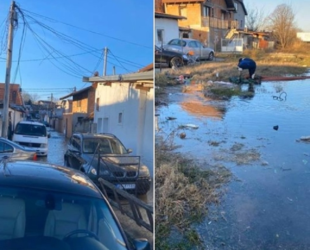 Voda je ušla u nekoliko domaćinstava, policija je izvršila evakuaciju