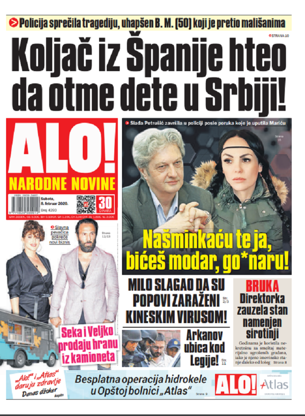 Arkanov ubica stiže u zatvor kod Legije