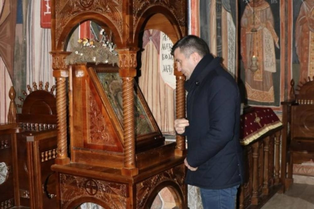 Ministar posetio manastir Tumane