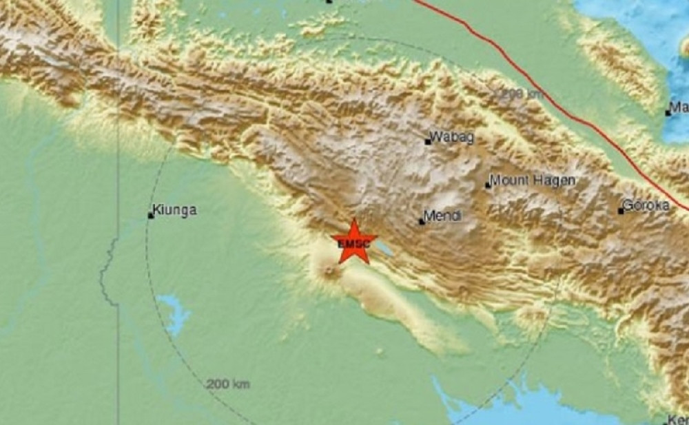 Udario zemljotres jačine 6,2 jedinica Rihtera