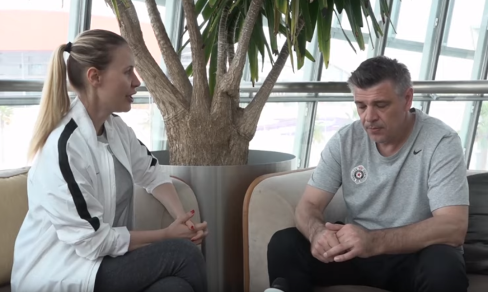 Intervju sa šefom stručnog štaba FK Partizan Savom Miloševićem (VIDEO)