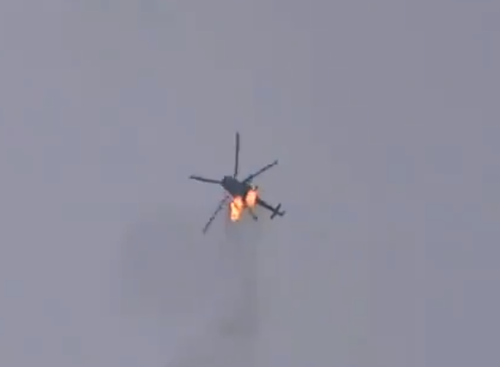Oborili helikopter sirijskih vazduhoplovnih snaga