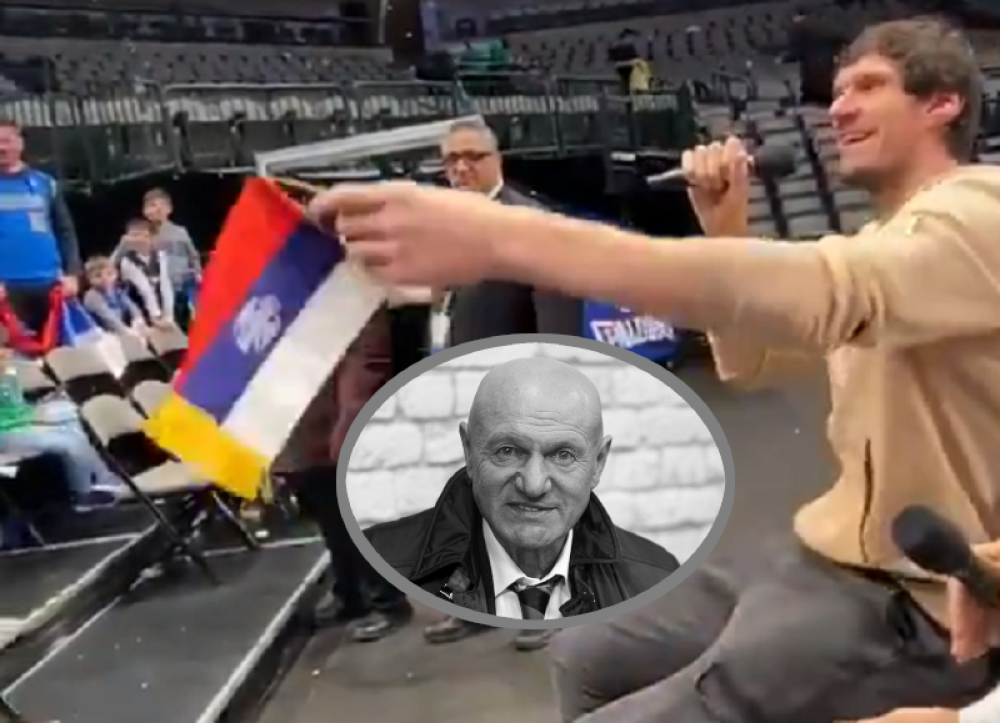 Najvećih hit kralja narodne muzike se orio Dalasom, srpski košarkaš uživao dok je pevao (VIDEO)