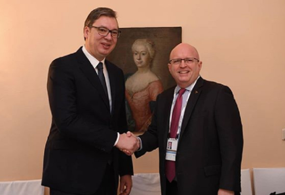 Predsednik Republike Srbije Aleksandar Vučić sastao se sa Filipom Rikerom