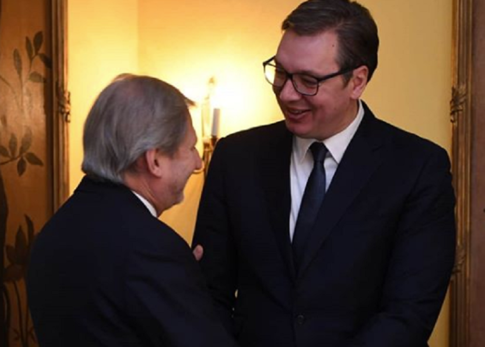 Vučić se u Minhenu sastao sa Johanesom Hanom