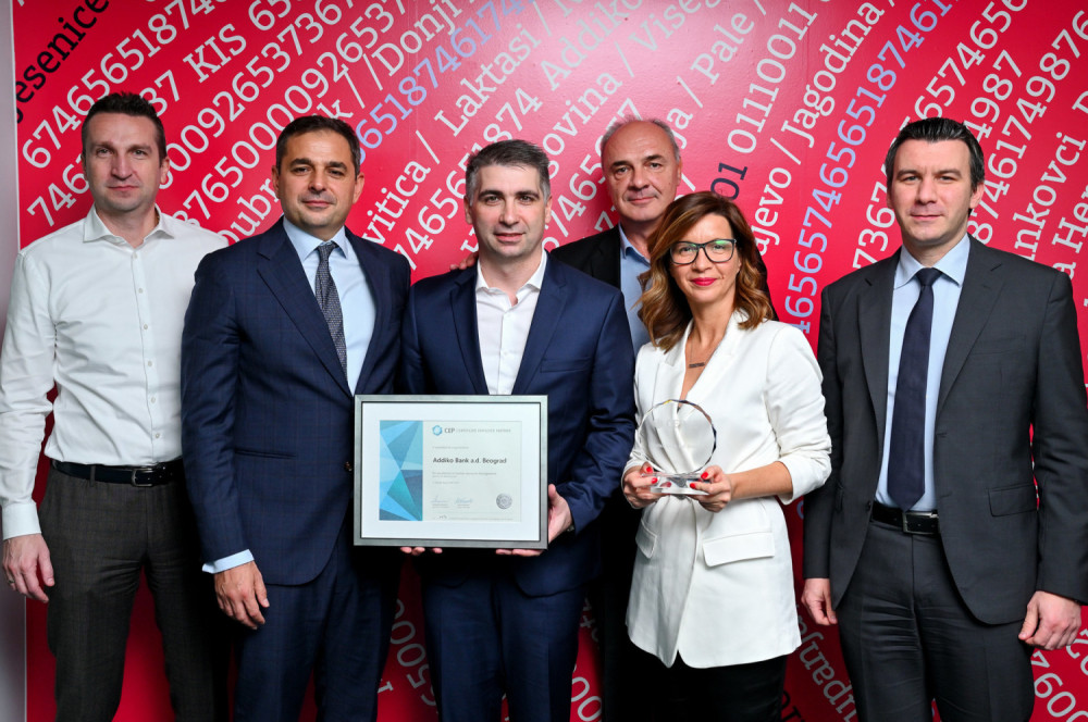 Addiko Bank Beograd jedina banka u Srbiji sa statusom „Poslodavca Partnera“