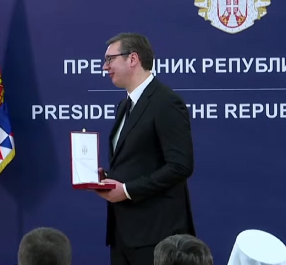 Predsednik Srbije dodelio odlikovanja (FOTO, VIDEO)