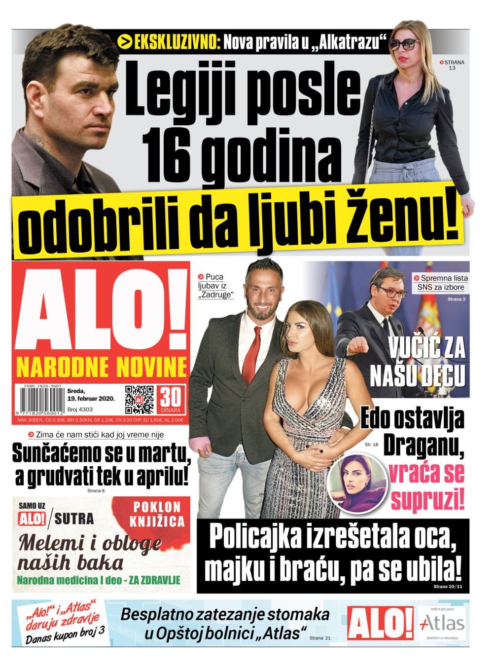 Legija posle 16 godina može da poljubi ženu!