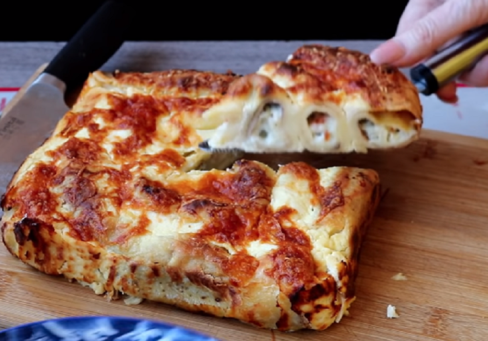 Slana pita sa sirom od palačinki! (RECEPT)