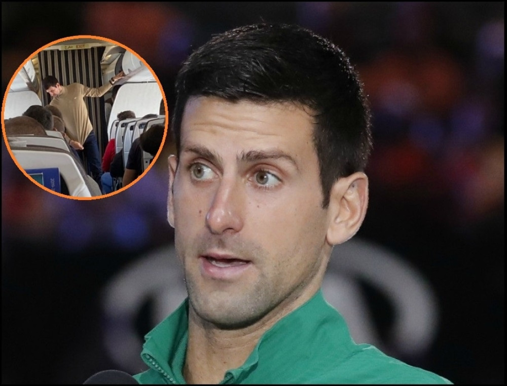 Navijač uslikao Đokovića u avionu za Dubai pa podelio priču koja pokazuje kakav je Srbin CAR (FOTO)
