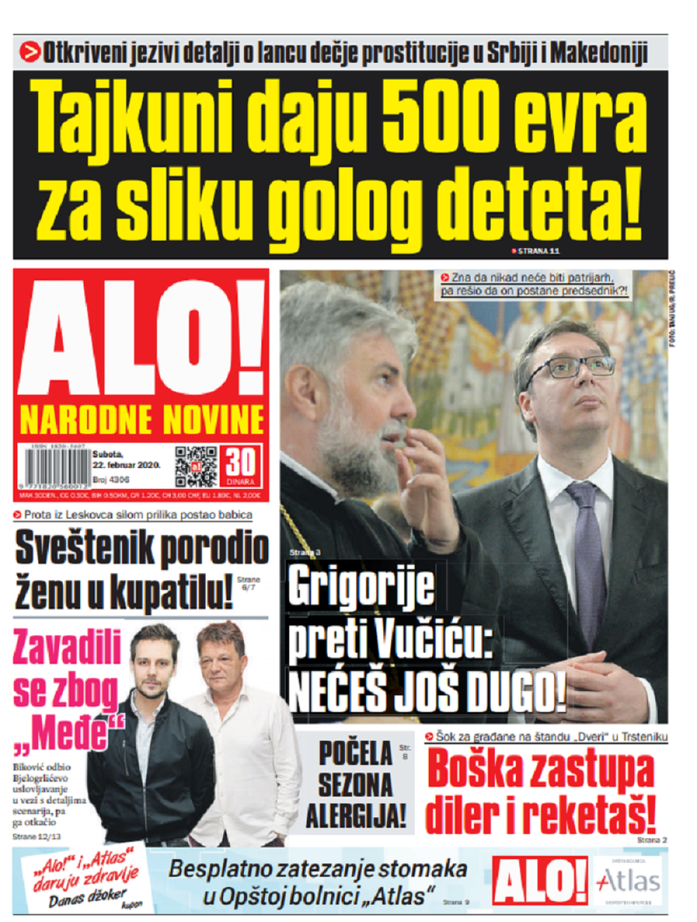 Boška zastupa diler i reketaš! ČITAJTE U ALO!