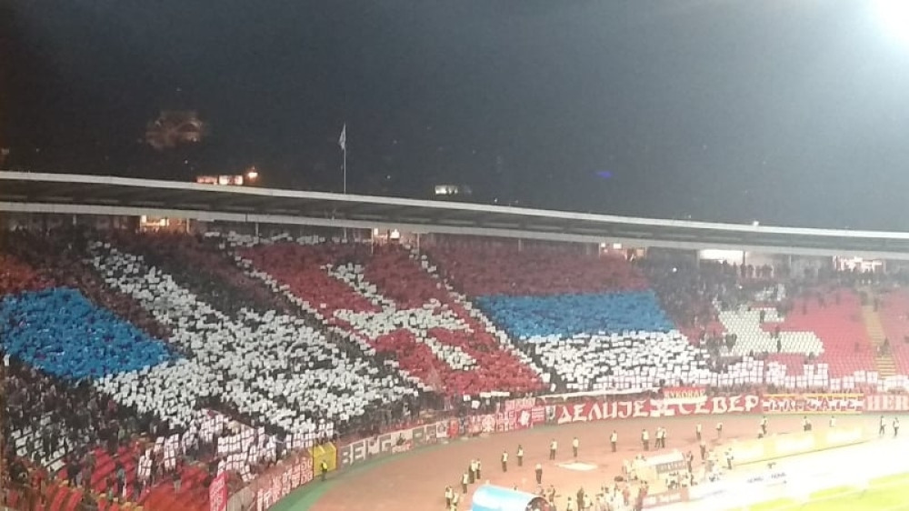 "Delije" uz pesmu i koreografiju pružile podršku srpskom narodu u Crnoj Gori (FOTO/VIDEO)