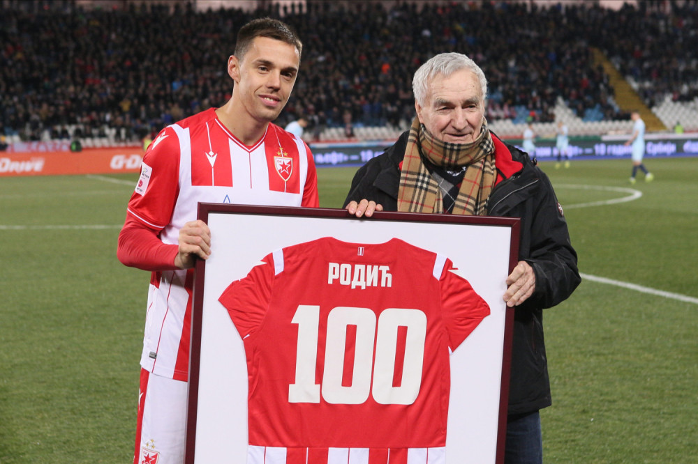 Rodić počastvovan, Zvezda najbolji izbor u karijeri