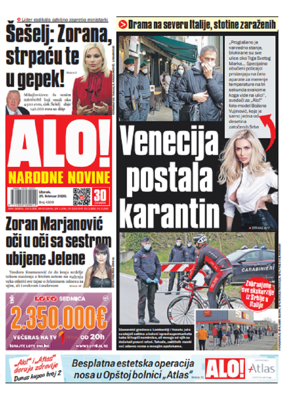 Šešelj opasno zapretio ministarki!