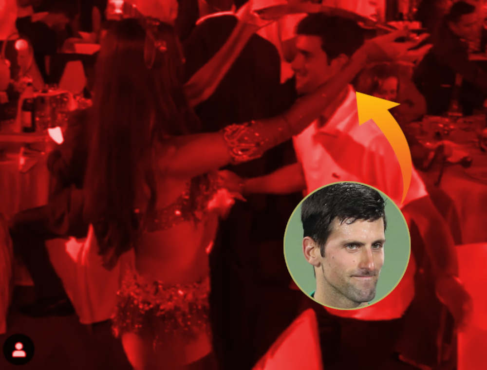 Bujna crnka mu polugola prišla, on se odmah bacio u akciju! Sevnula i sablja, prisutni ostali bez teksta (VIDEO)