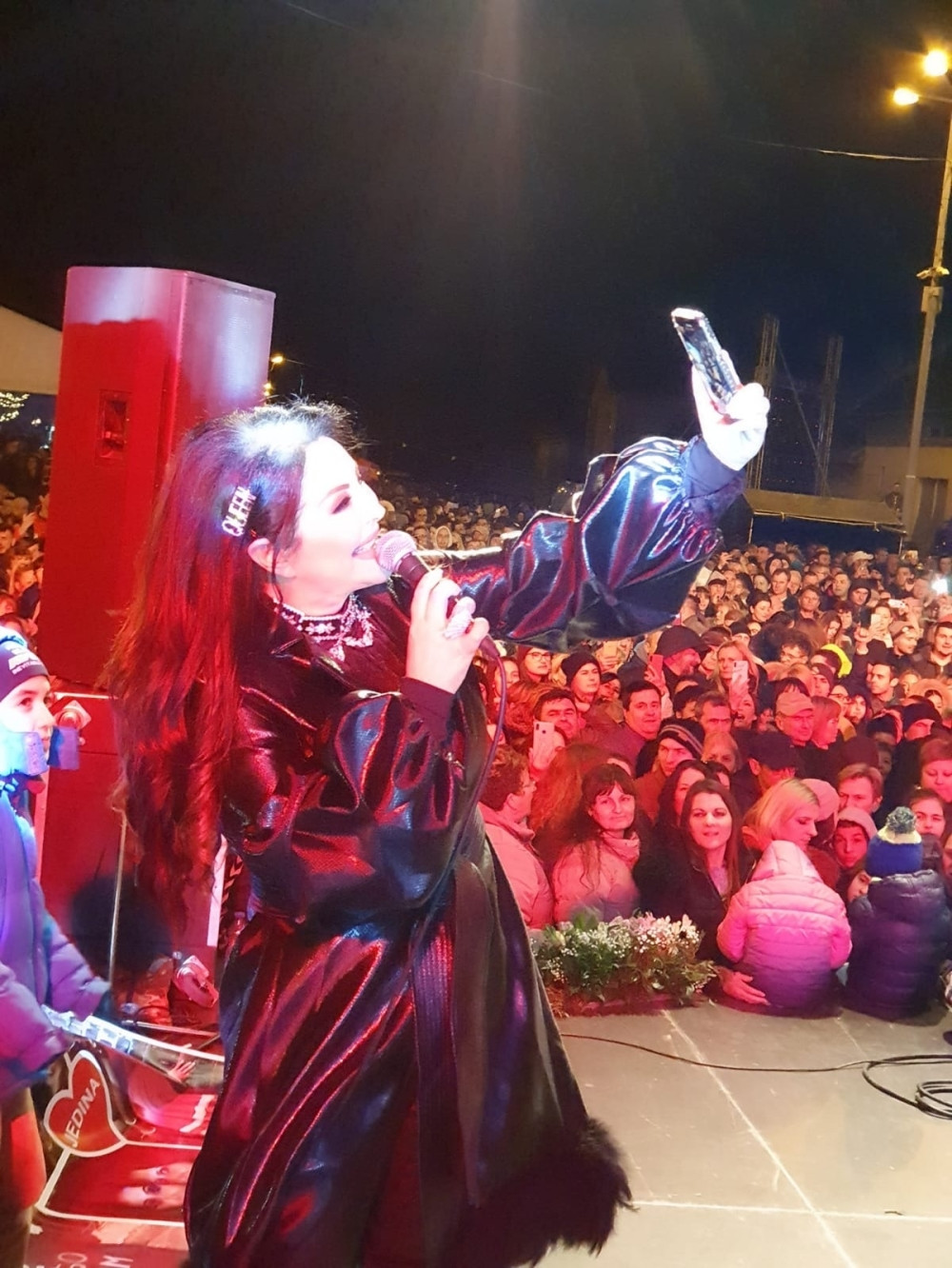 Dragana Mirković doživela užas: Pevačicu NAPALA velika životinja na nastupu! (VIDEO)