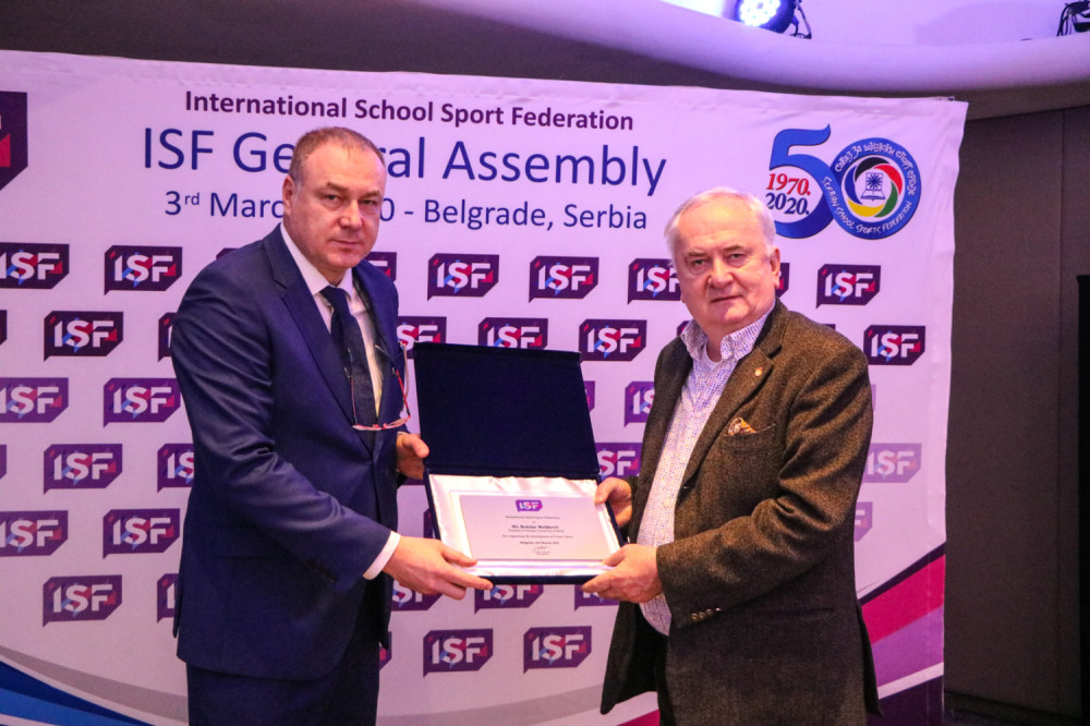 Tanasković predsednik Evropske federacije školskog sporta (ES