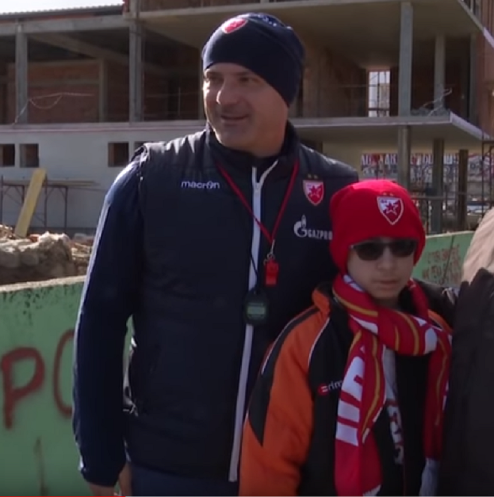 Upoznao svoje heroje kojima je poželeo titulu na kraju sezone (FOTO/VIDEO)