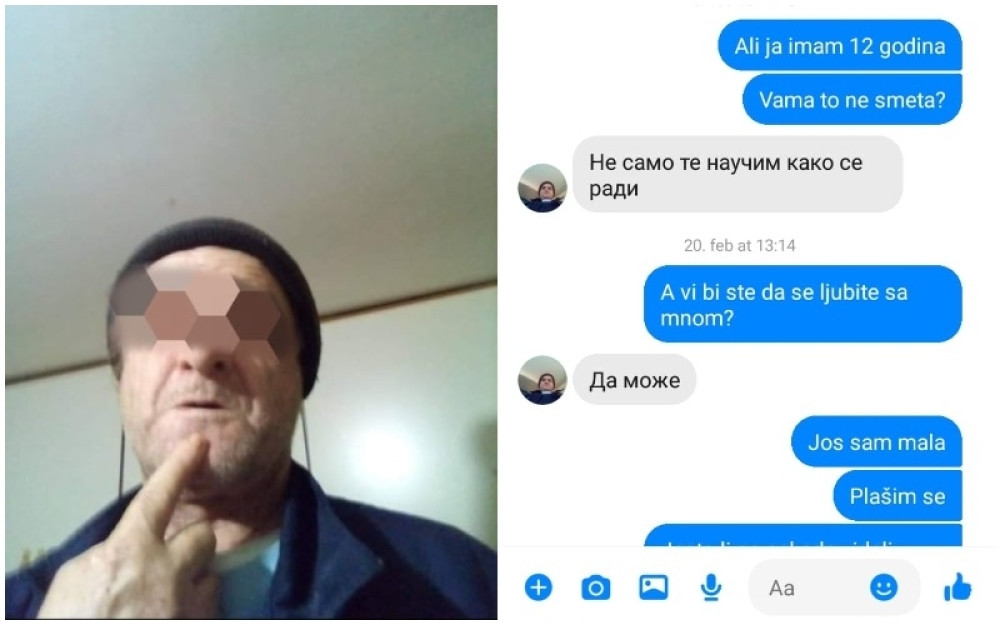 Pedofil iz Požarevca dao devojčici broj telefona, pa tražio da se vide! (FOTO)