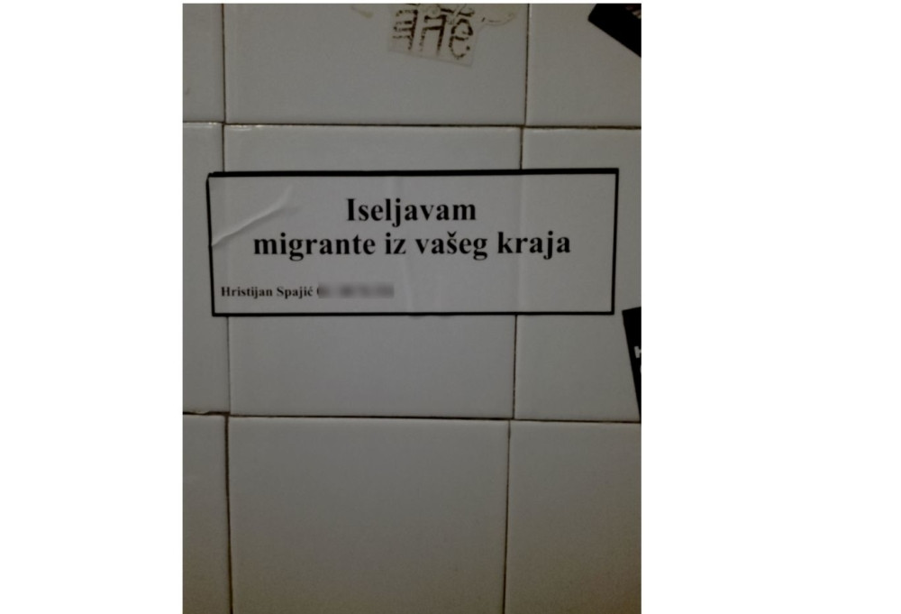 "Iseljavam migrante iz vašeg kraja!" (FOTO)