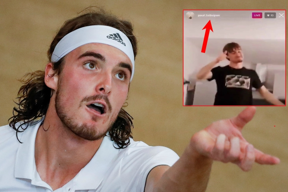 Oni mu ovako vraćaju! Cicipasov brat podelio imitaciju Đokovića, šale se na račun Srbina (VIDEO)