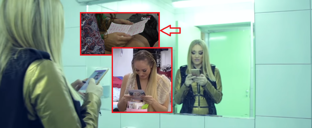 Luna Đogani pokušala da sakrije Anabelinu poruku, ali nije uspela: "Znam da bi da kroz život ideš bez mene..."