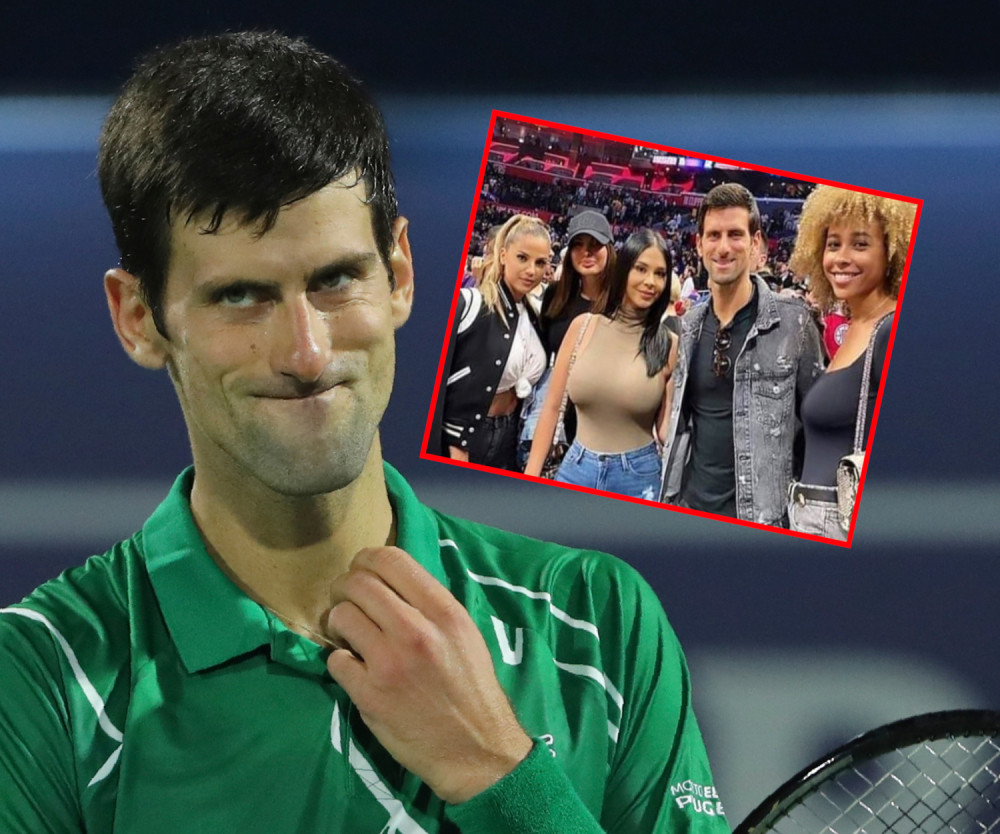 Đoković uhvaćen sa neviđenim bombetinama! Jedna od njih je Srpkinja, žena svetski poznatog košarkaša (FOTO)