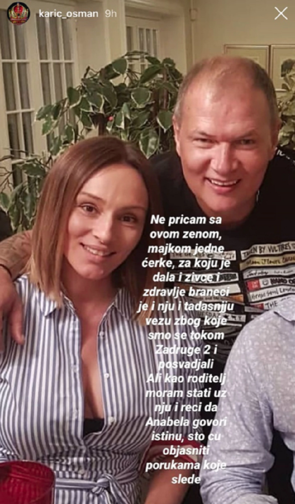 Šokantna prepiska Anabele i Osmana Karića ugledala svetlost dana! " Pogrešne ljude povređuješ"