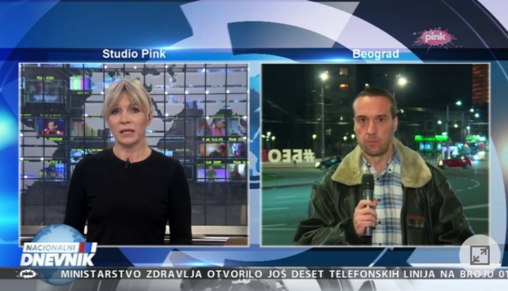 Mladen Mijatović se uključio uživo sa Slavije i obavestio stanovništvo: Večeras će ulicama gradova Srbije proći posebna vozila...