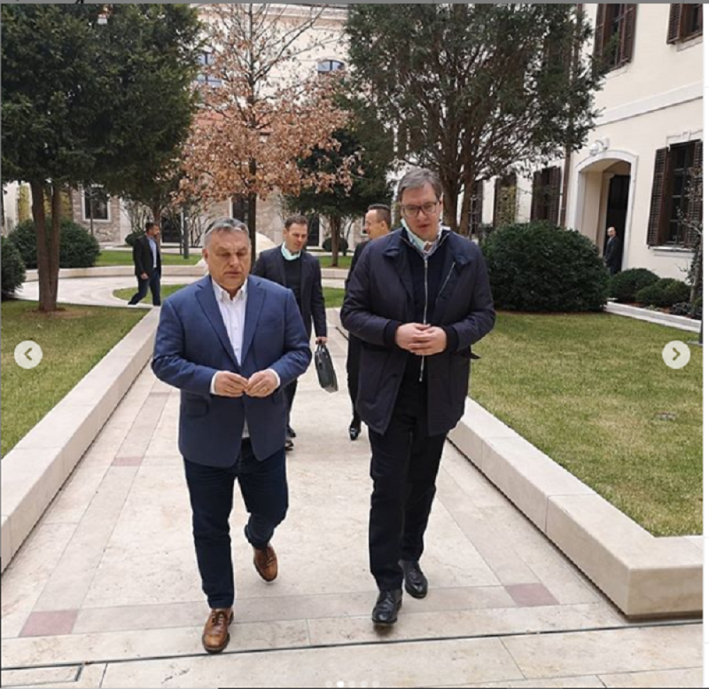 Predsednik Vučić danas u poseti Orbanu (FOTO)