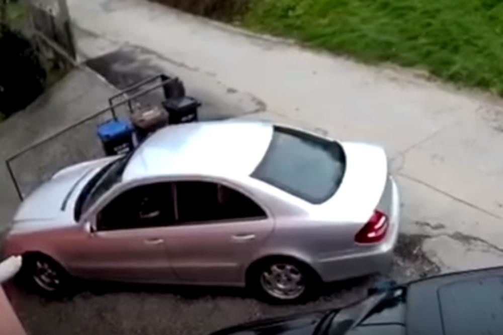 Prvo je krenula jeziva buka, onda sve da se ruši! (VIDEO)