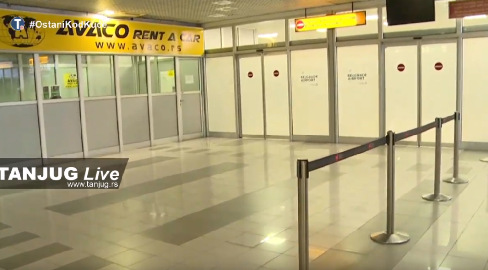 Avion "Er Srbije" sleteo na aerodrom u Beogradu