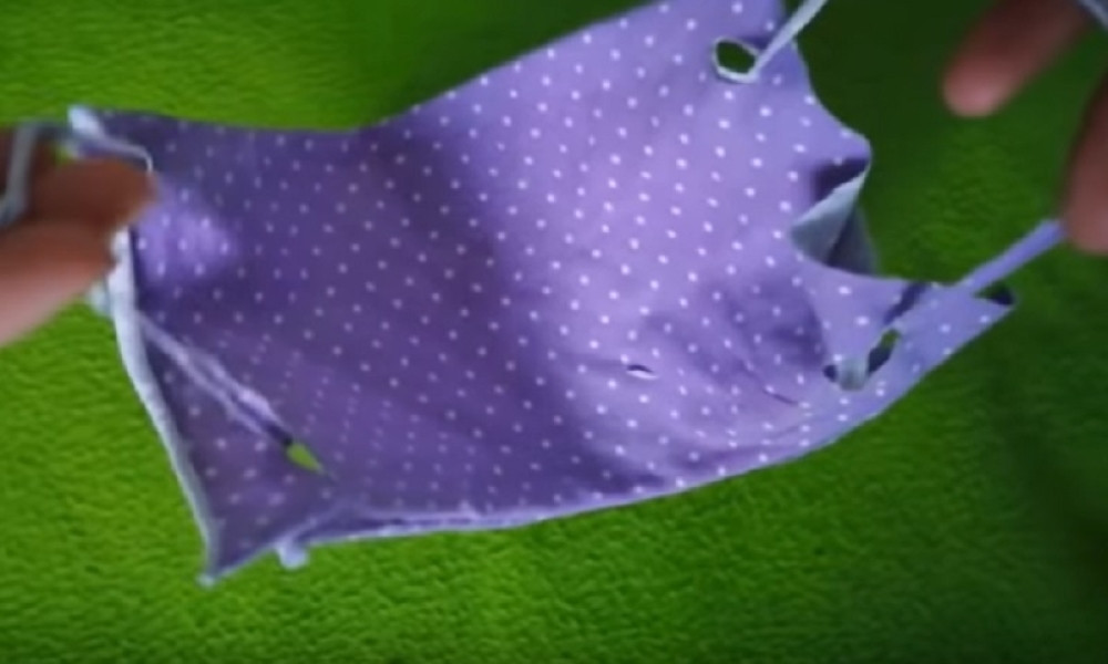 Kako da napravite zaštitnu masku bez igle i konca (VIDEO)