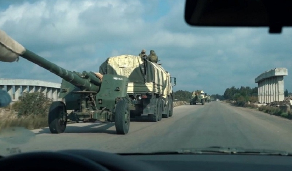 Ruski transporter odleteo u vazduh