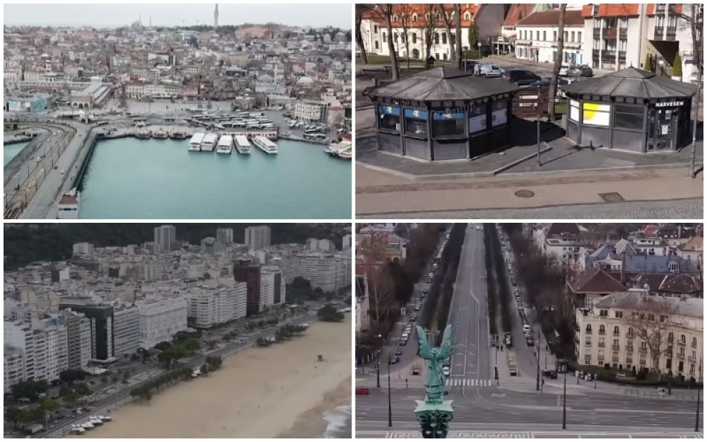 Pogled na ulice svetskih metropola - ovo je globalno vanredno stanje (VIDEO)