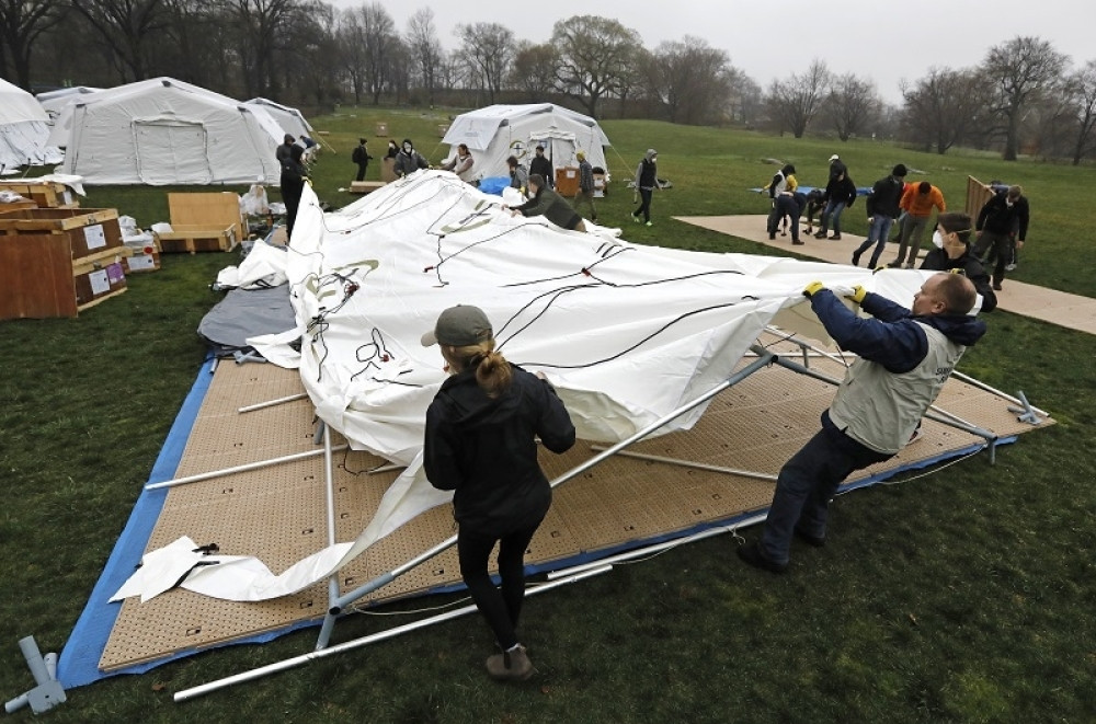 Central park postaje bolnica