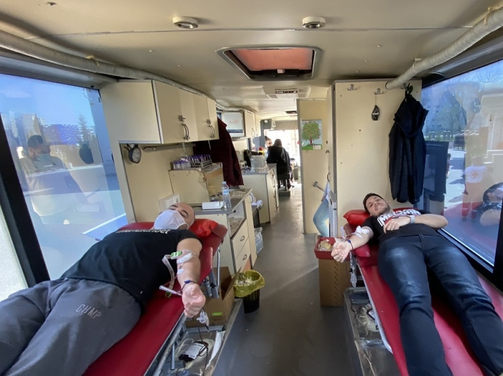 Meridian u akciji dobrovoljnog davanja krvi