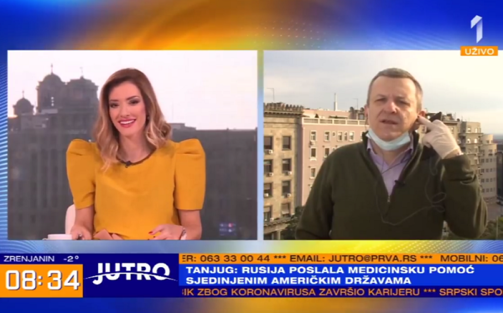 Voditeljka Jovana Joksimović uživo u programu pomenula 100 evra koje će dobiti - kolega u čudu