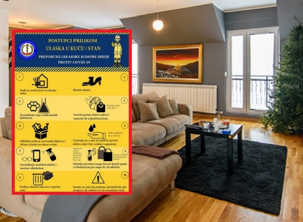 Ovo nikako ne smete da uradite kada ulazite u stan: Preporuke lekara koje svi treba da sledimo! (FOTO)
